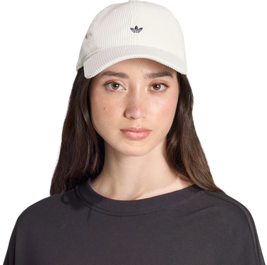 Kapa adidas Originals Adidas Corduroy Baseball Cap Bijela | JW8019, 3