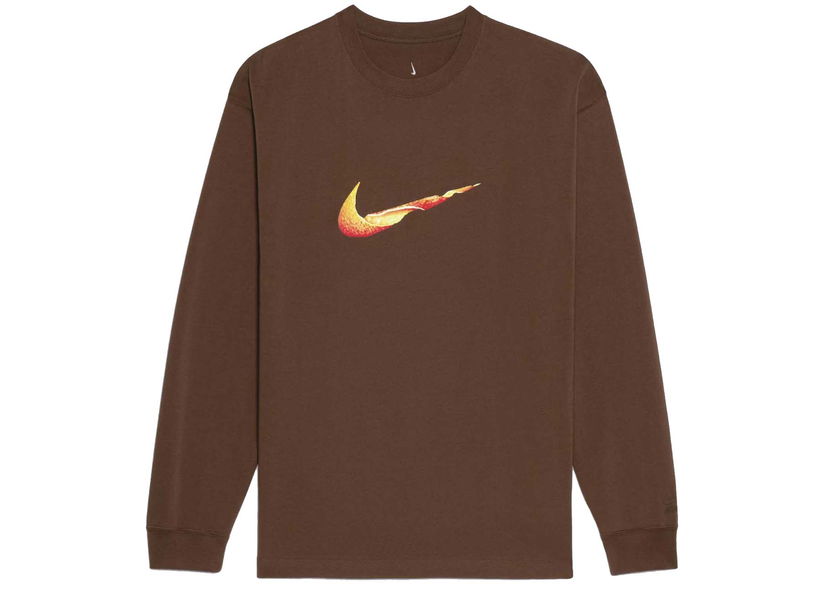 Majica kratkih rukava Jacquemus Nike x Le T-Shirt Smeđa | 236JS314-2528-850