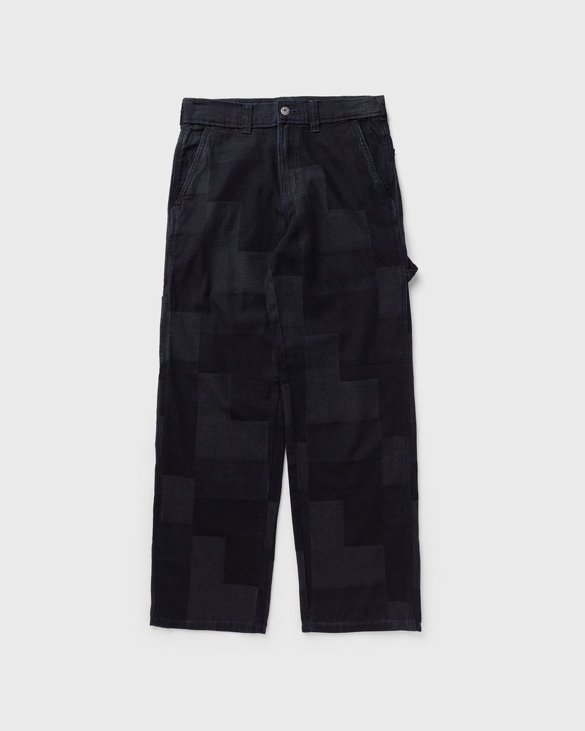 Hlače Dickies Jacquard Carpenter Pants Crna | DK0A4Z7GRIN1