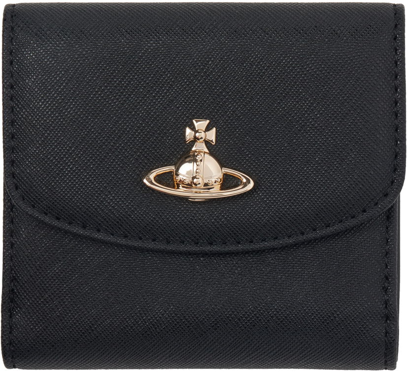 Novčanik Vivienne Westwood Black Small Wallet Crna | 51150032W-L001N-