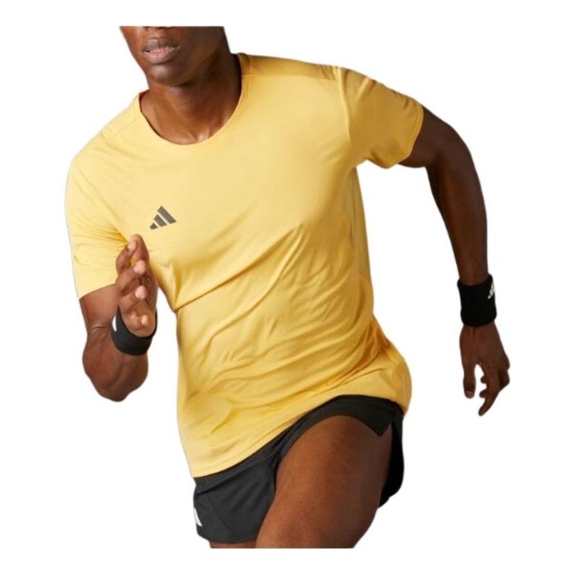 Majica kratkih rukava adidas Performance Adizero Essentials Running T-Shirt Žuta | IR7126