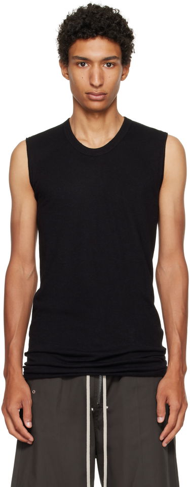 Majica bez rukava Rick Owens Rick Owens Concordians Basic Tank Top Crna | RU02E1151 JR, 0