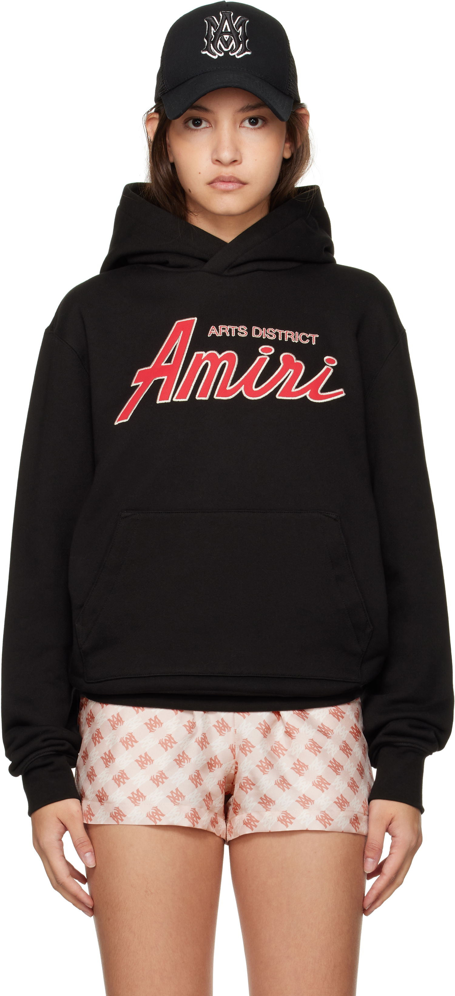 Dukserice AMIRI '' City Black Hoodie Crna | AMJYHD1090, 0