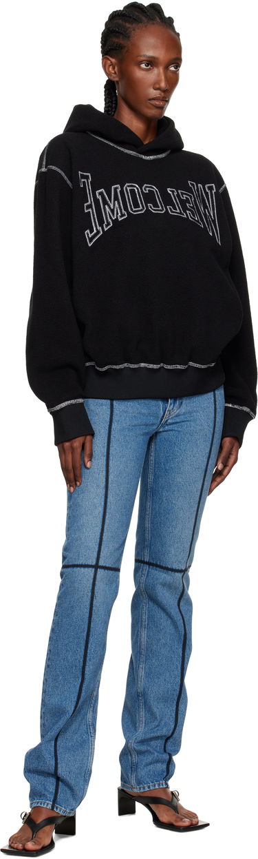 Dukserice Maison Margiela MM6 Maison Margiela 'Welcome' Fleece Hoodie Crna | S52GU0243 M20126, 3