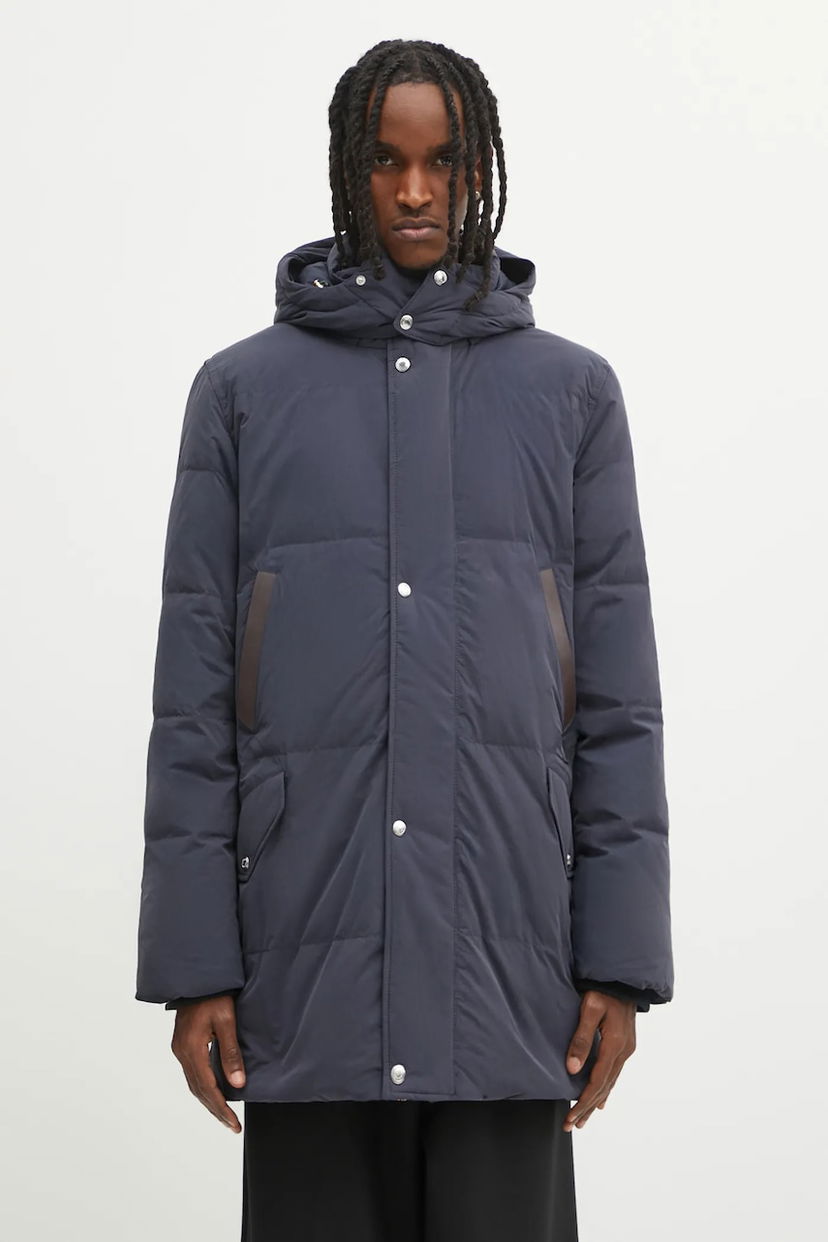 Pernata jakna Paul Smith Paul Smith Hooded Winter Padded Jacket Tamnoplava | M1R.652Z.T02806