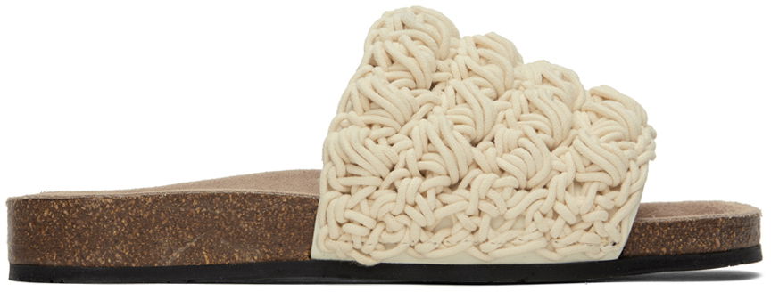 Dodaci JW Anderson JW Anderson Popcorn Slides Bijela | ANW42026A, 0