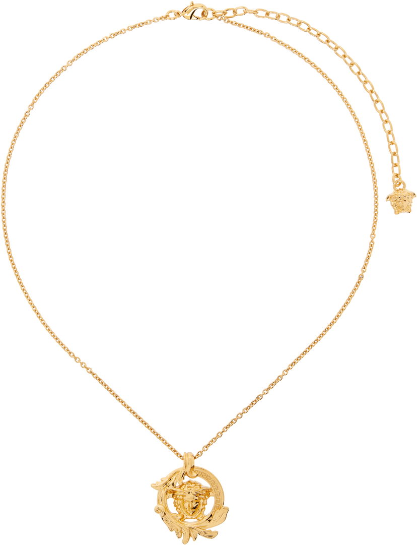 Ogrlica Versace Versace Medusa Barocco Pendant Necklace Metalik | 1019929_1A00620_3J000