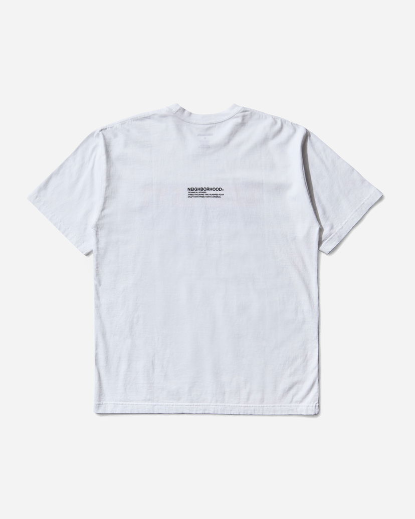 Majica kratkih rukava Neighborhood NH 251 Spot SS-10 Tee Bijela | 251PCNH-ST15S WHITE