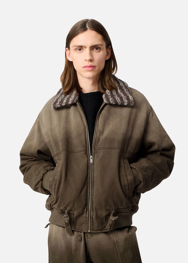 Jakna AXEL ARIGATO Axis Gradient Denim Jacket Smeđa | A3157002, 2
