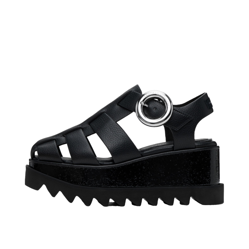 Tenisice i cipele Stella McCartney Elyse Platform Heeled Sandals Crna | 810503AP0AV0
