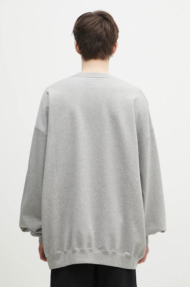 Dukserice VETEMENTS Embroidered Logo Oversized Sweatshirt Siva | UA66CW640G, 2