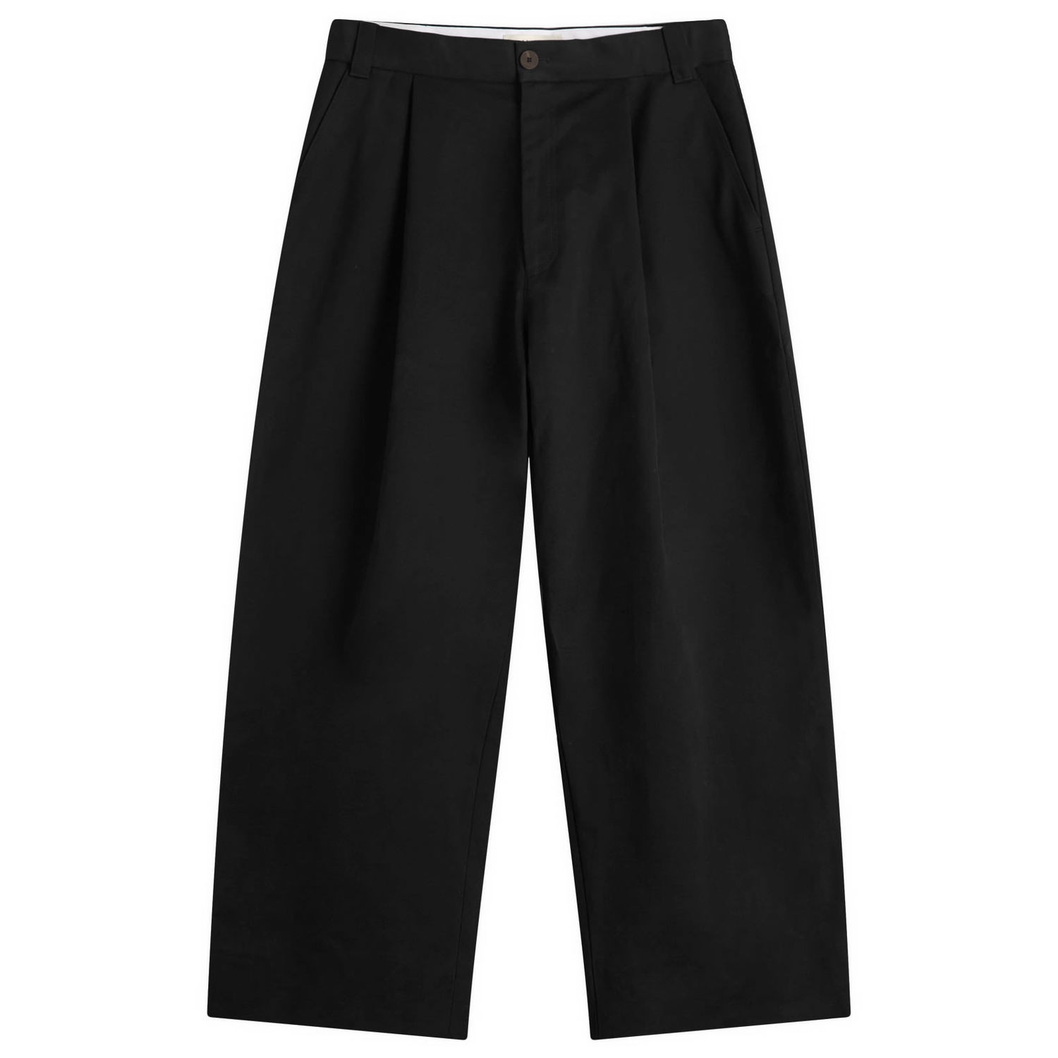 Hlače Studio Nicholson Studio Nicholson Pant, Size Large Crna | SORTESNM-1248-BLK, 1