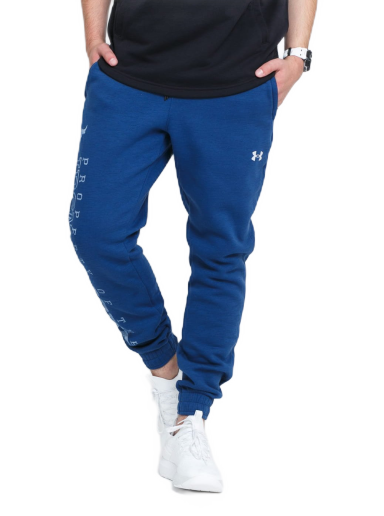 Trenirka Under Armour Project Rock CC Fleece Jogger Tamnoplava | 1367035-404