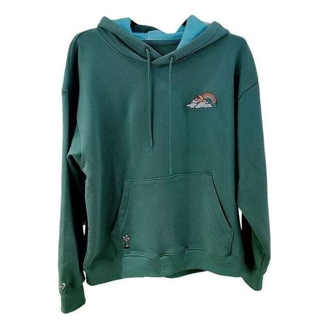 Dukserice Converse Rainbow Cloud Graphic Pullover Hoodie Zelena | 10025518-A02