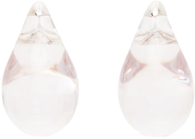 Naušnice Bottega Veneta Drop Earrings Metalik | 786247 VBOH6