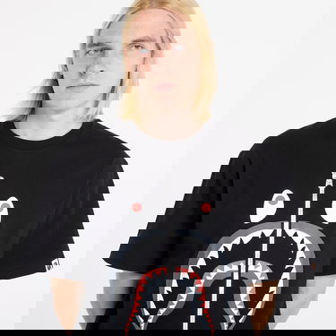 Majica kratkih rukava BAPE Shark T-Shirt Crna | 001TEL801003MBLK, 1