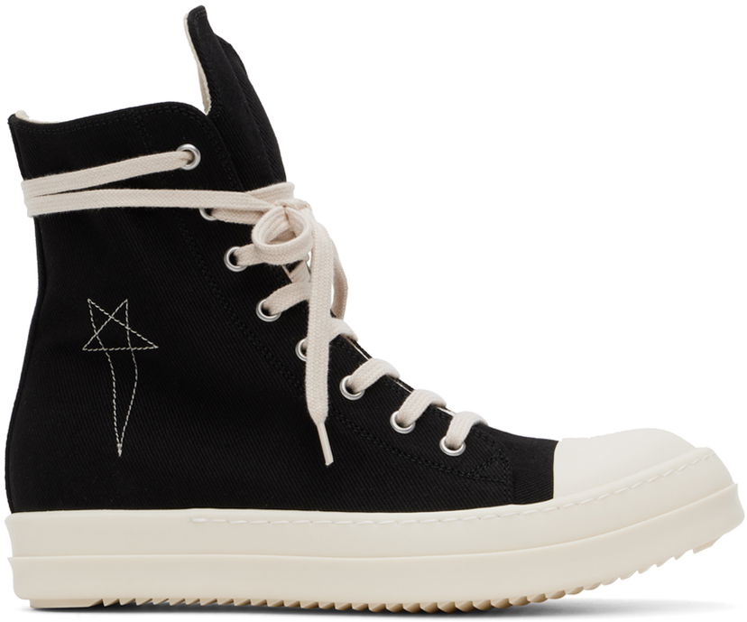 Odjeća Rick Owens DRKSHDW Black Porterville Sneaks Sneakers Crna | DU02D2800 DOEM9
