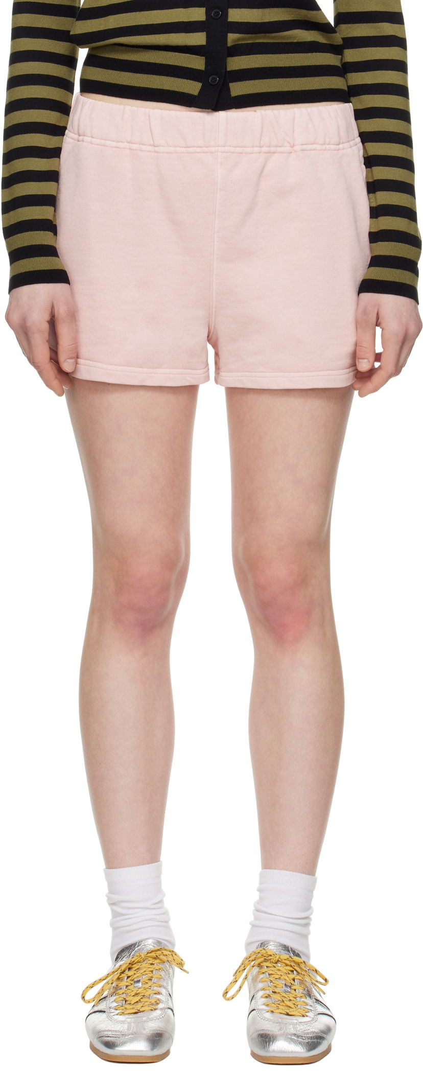 Kratke hlače BAPE BAPE One Point Dyed Sweat Shorts Ružičasta | 001SPL302002L