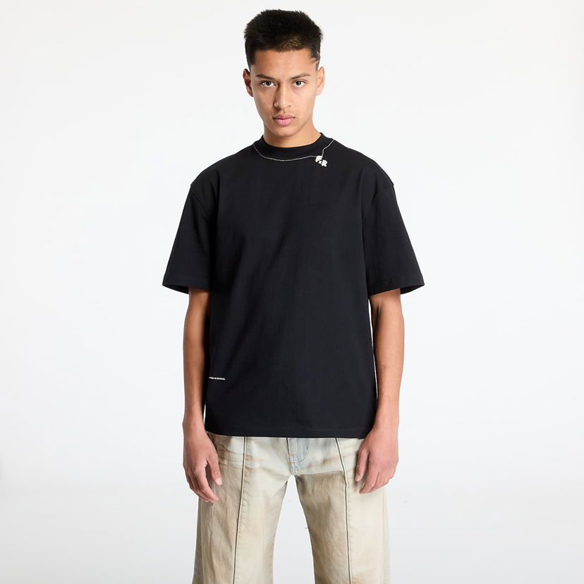 Majica kratkih rukava Footshop FTSHP RFTW T-Shirt Crna | FTSHP_341