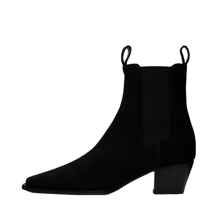 Tenisice i cipele TOTEME The City Suede Chelsea Boots Crna | 234-WLGSE074-LE0012