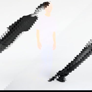 Majica kratkih rukava CALVIN KLEIN Calvin Klein Hi Low Emb 16S Jersey T-Shirt Crna | LV04RB295G UB1, 3