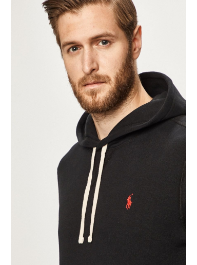 Dukserice Polo by Ralph Lauren Classic Popover Hoody Crna | 710766778008