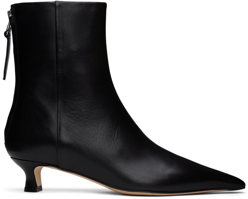Haljina Aeyde Aeyde Zoe Kitten Heel Boots Crna | A11-AB-ZAZSS35KT-223-800-001