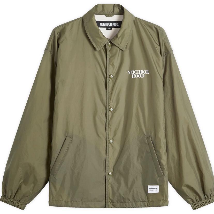 Vjetrovka Neighborhood Windbreaker Jacket Olive Drab Zelena | 242TSNH-JKM01-OLV