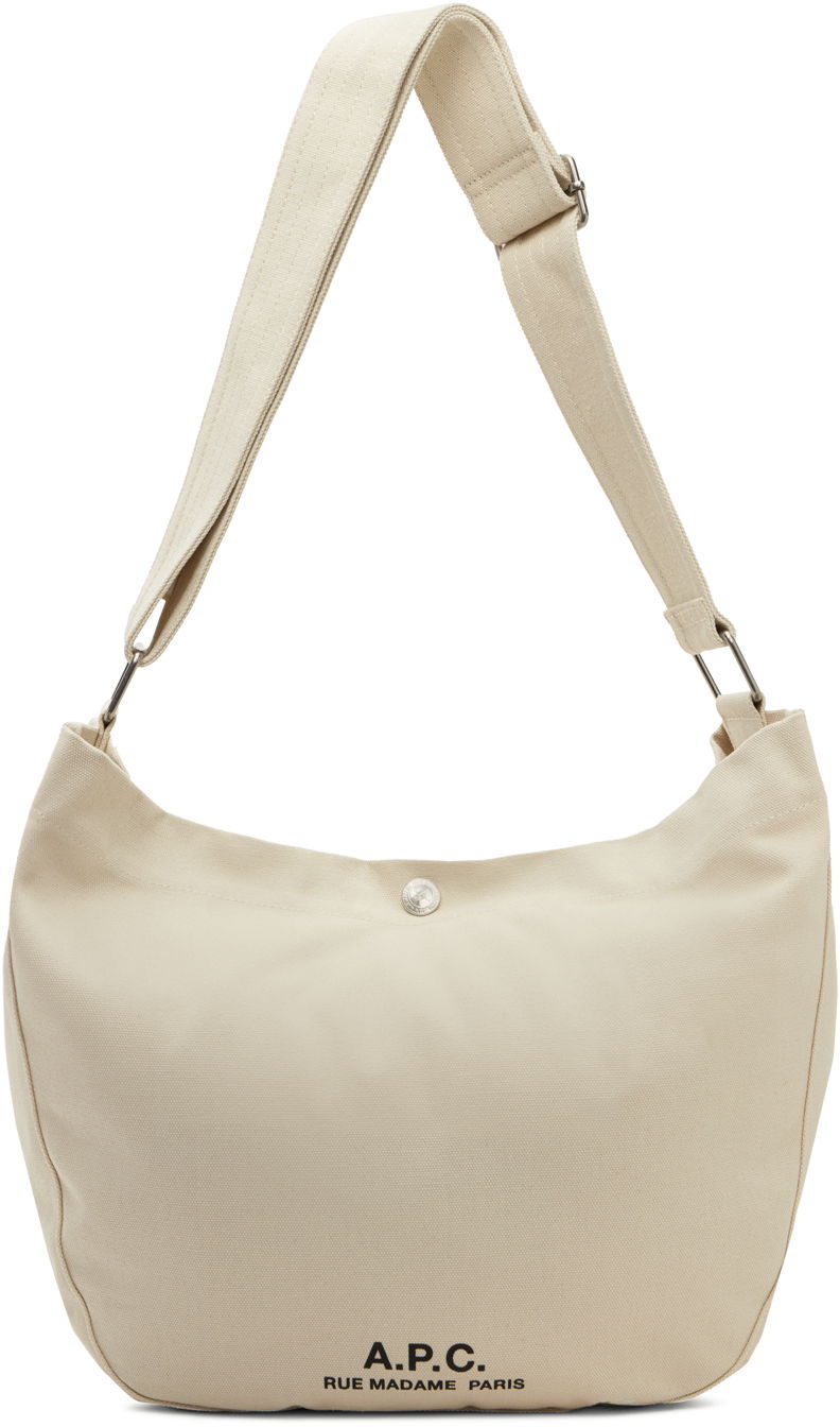 Ručna torbica A.P.C. Off-White Journal Satchel Bag Bež | PSAJZ-M61939